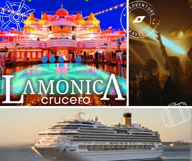 Crucero a Brasil, en Carnaval,  LAMONICA 🚢⚓🌊