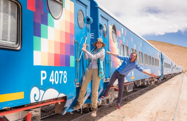 Salta con  TREN A LAS NUBES, Norte Argentino ⛰️🌨️🚂🥟🧉