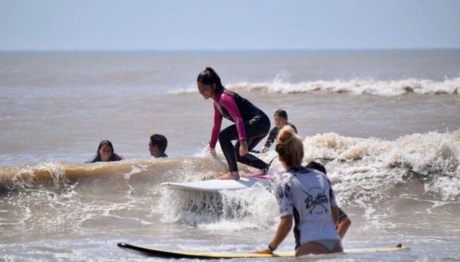 San Bernardo🌊🏄 en BUS 🚌 Costa Atl�ntica Argentina,  Verano 2026 