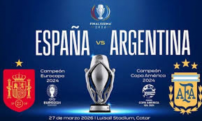 Finalissima Argentina  vs  Espa�a ⚽🏆✨ DOHA, QATAR