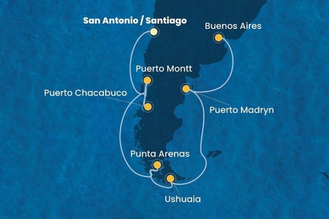 CRUCERO a la PATAGONIA , 🚢COSTA SERENA .🏞️ SALIDA GRUPAL💫⚓🛟