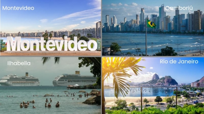 Crucero a BRASIL🚢Costa Serena ⚓Salida Grupal Acompa�ada  ClickandTour🏞️💫🛟